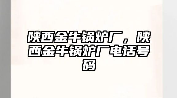 陜西金牛鍋爐廠，陜西金牛鍋爐廠電話號碼