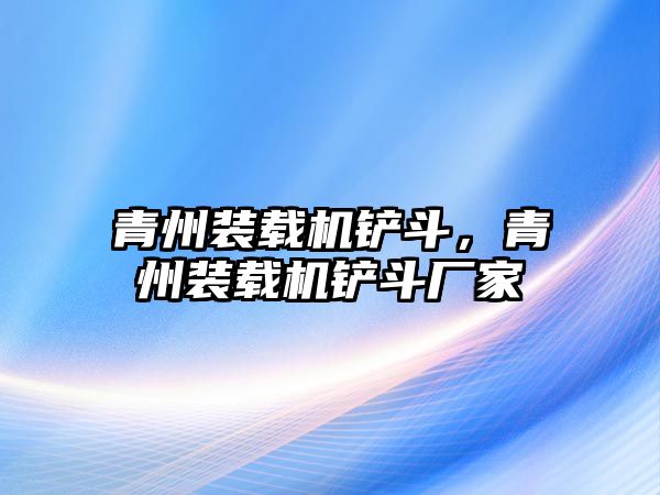 青州裝載機(jī)鏟斗，青州裝載機(jī)鏟斗廠家