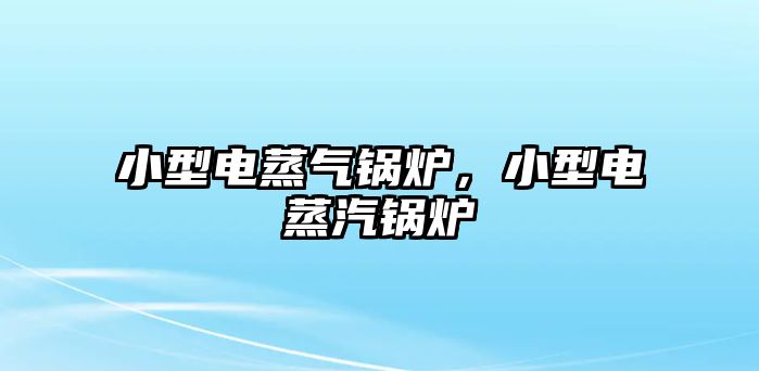 小型電蒸氣鍋爐，小型電蒸汽鍋爐