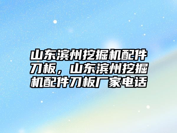 山東濱州挖掘機(jī)配件刀板，山東濱州挖掘機(jī)配件刀板廠家電話