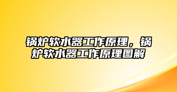 鍋爐軟水器工作原理，鍋爐軟水器工作原理圖解