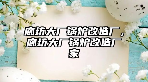 廊坊大廠鍋爐改造廠，廊坊大廠鍋爐改造廠家