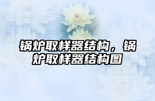 鍋爐取樣器結(jié)構，鍋爐取樣器結(jié)構圖