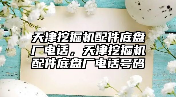 天津挖掘機配件底盤廠電話，天津挖掘機配件底盤廠電話號碼