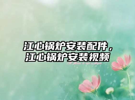 江心鍋爐安裝配件，江心鍋爐安裝視頻