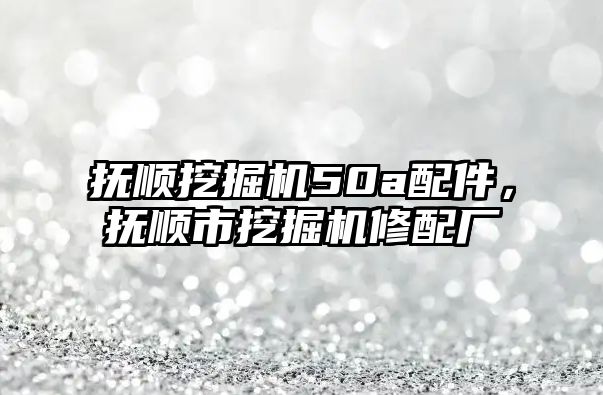 撫順挖掘機50a配件，撫順市挖掘機修配廠