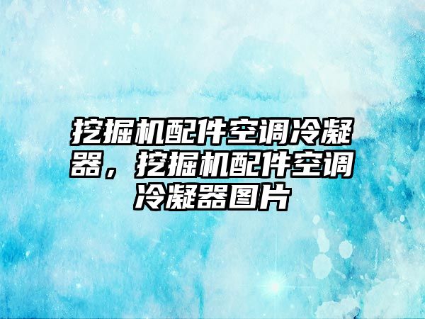 挖掘機(jī)配件空調(diào)冷凝器，挖掘機(jī)配件空調(diào)冷凝器圖片