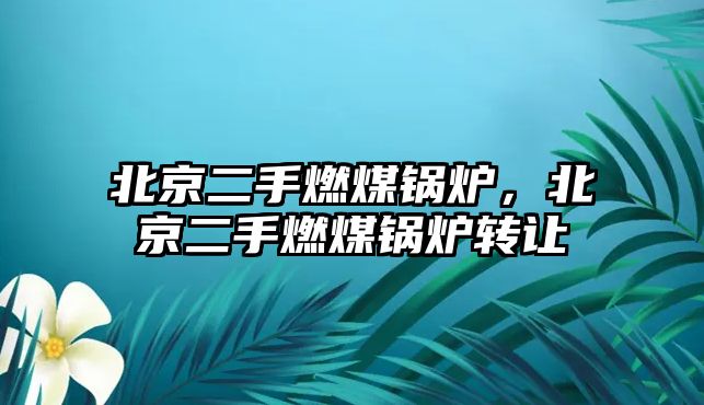 北京二手燃煤鍋爐，北京二手燃煤鍋爐轉(zhuǎn)讓