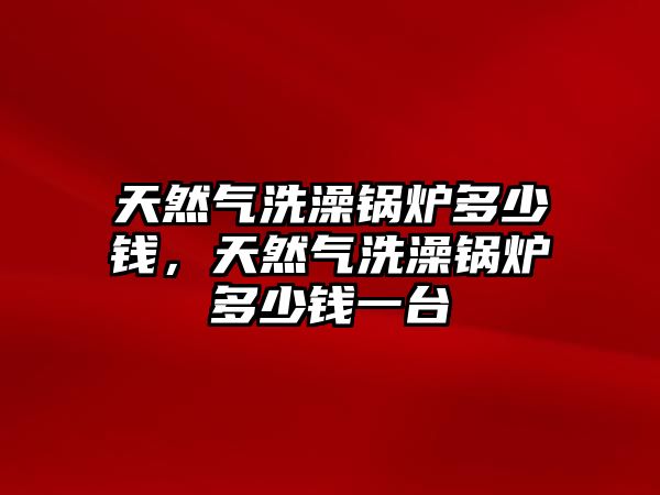 天然氣洗澡鍋爐多少錢，天然氣洗澡鍋爐多少錢一臺