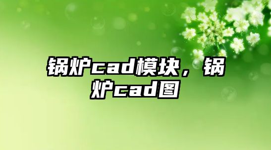 鍋爐cad模塊，鍋爐cad圖