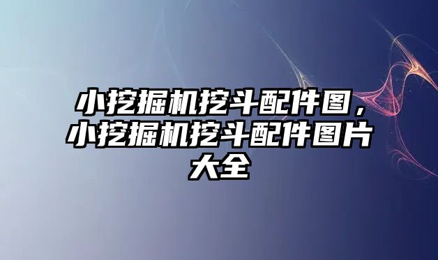 小挖掘機(jī)挖斗配件圖，小挖掘機(jī)挖斗配件圖片大全