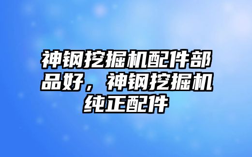 神鋼挖掘機(jī)配件部品好，神鋼挖掘機(jī)純正配件