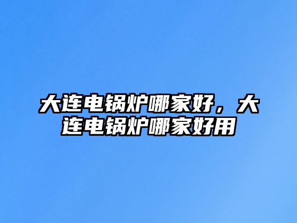 大連電鍋爐哪家好，大連電鍋爐哪家好用