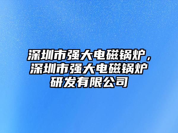 深圳市強(qiáng)大電磁鍋爐，深圳市強(qiáng)大電磁鍋爐研發(fā)有限公司