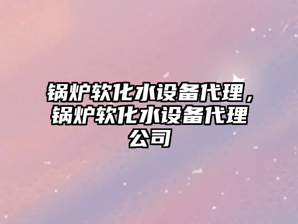 鍋爐軟化水設備代理，鍋爐軟化水設備代理公司