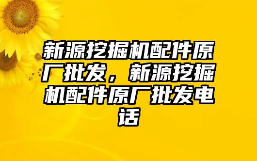 新源挖掘機(jī)配件原廠批發(fā)，新源挖掘機(jī)配件原廠批發(fā)電話