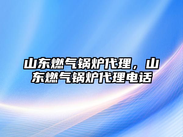 山東燃氣鍋爐代理，山東燃氣鍋爐代理電話