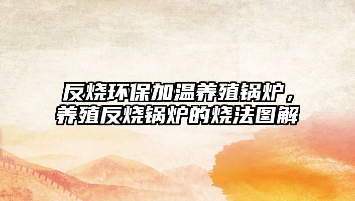 反燒環(huán)保加溫養(yǎng)殖鍋爐，養(yǎng)殖反燒鍋爐的燒法圖解