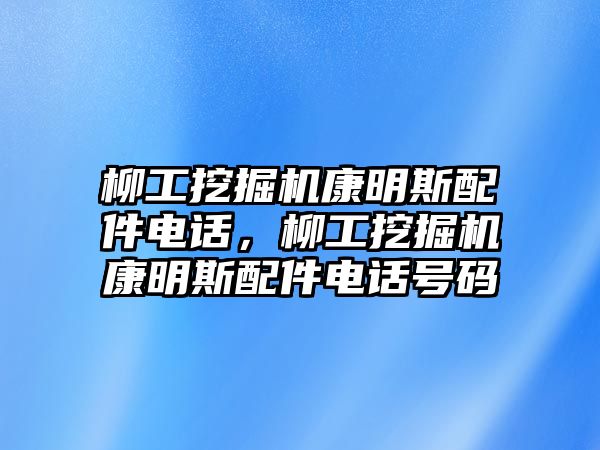 柳工挖掘機(jī)康明斯配件電話，柳工挖掘機(jī)康明斯配件電話號碼