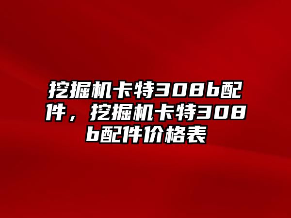 挖掘機(jī)卡特308b配件，挖掘機(jī)卡特308b配件價(jià)格表