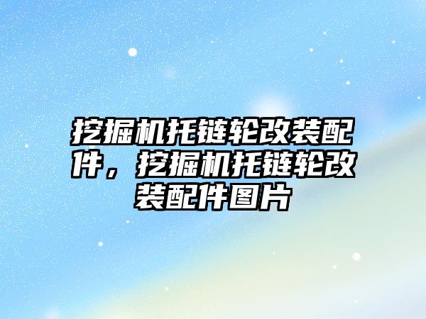 挖掘機托鏈輪改裝配件，挖掘機托鏈輪改裝配件圖片