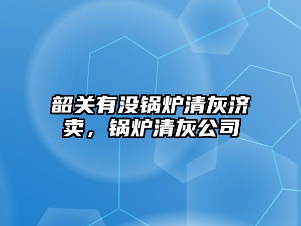 韶關有沒鍋爐清灰濟賣，鍋爐清灰公司