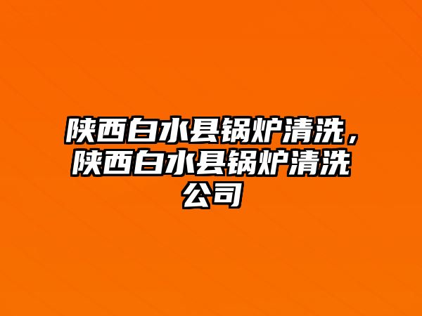 陜西白水縣鍋爐清洗，陜西白水縣鍋爐清洗公司