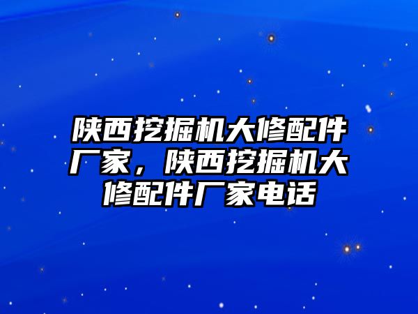 陜西挖掘機(jī)大修配件廠家，陜西挖掘機(jī)大修配件廠家電話