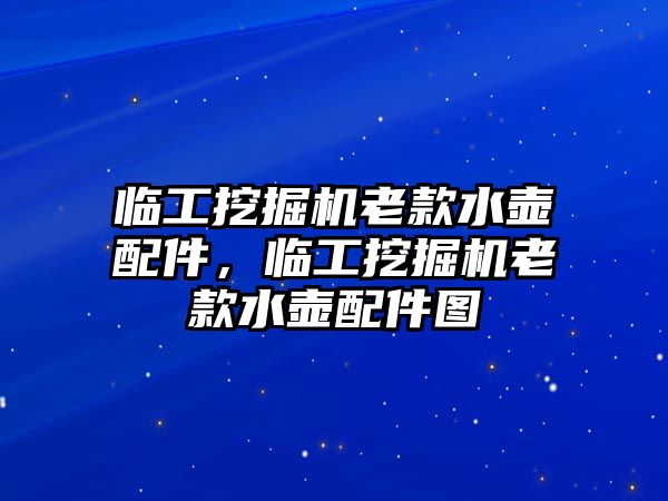 臨工挖掘機老款水壺配件，臨工挖掘機老款水壺配件圖