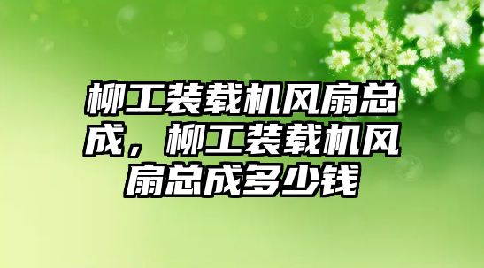 柳工裝載機風扇總成，柳工裝載機風扇總成多少錢