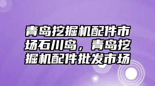 青島挖掘機配件市場石川島，青島挖掘機配件批發(fā)市場