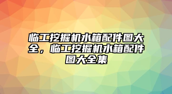 臨工挖掘機(jī)水箱配件圖大全，臨工挖掘機(jī)水箱配件圖大全集