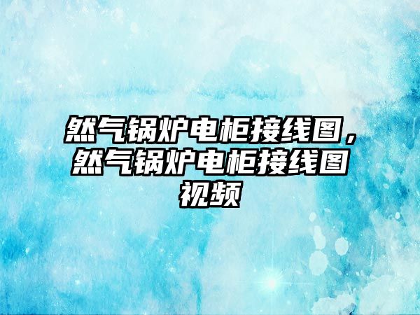 然氣鍋爐電柜接線(xiàn)圖，然氣鍋爐電柜接線(xiàn)圖視頻