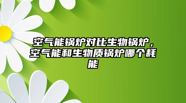 空氣能鍋爐對比生物鍋爐，空氣能和生物質(zhì)鍋爐哪個耗能