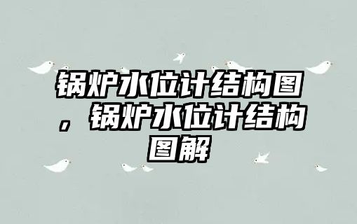 鍋爐水位計結(jié)構(gòu)圖，鍋爐水位計結(jié)構(gòu)圖解