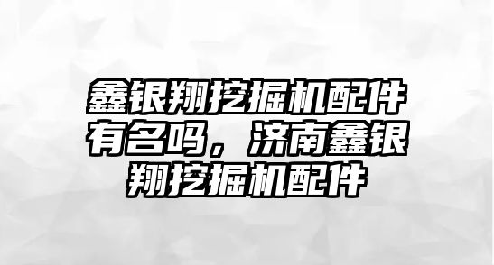 鑫銀翔挖掘機(jī)配件有名嗎，濟(jì)南鑫銀翔挖掘機(jī)配件