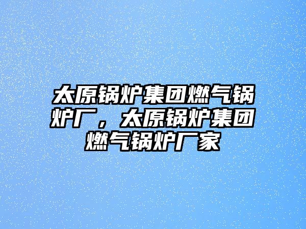 太原鍋爐集團燃氣鍋爐廠，太原鍋爐集團燃氣鍋爐廠家