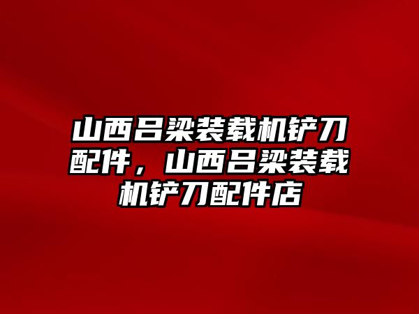 山西呂梁裝載機鏟刀配件，山西呂梁裝載機鏟刀配件店