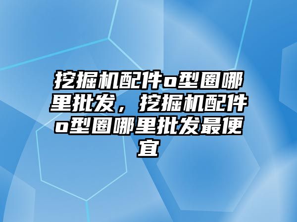 挖掘機配件o型圈哪里批發(fā)，挖掘機配件o型圈哪里批發(fā)最便宜