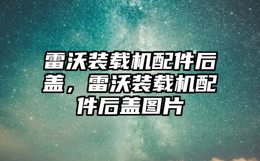 雷沃裝載機配件后蓋，雷沃裝載機配件后蓋圖片