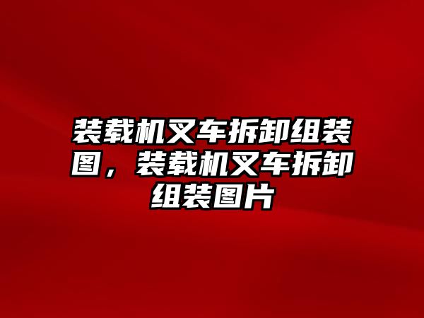 裝載機叉車拆卸組裝圖，裝載機叉車拆卸組裝圖片