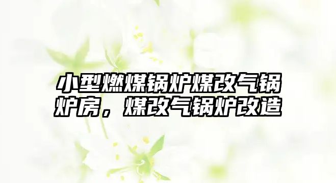 小型燃煤鍋爐煤改氣鍋爐房，煤改氣鍋爐改造