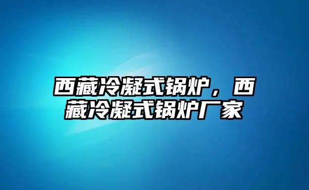 西藏冷凝式鍋爐，西藏冷凝式鍋爐廠家