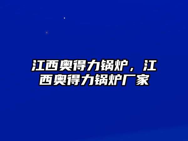 江西奧得力鍋爐，江西奧得力鍋爐廠家