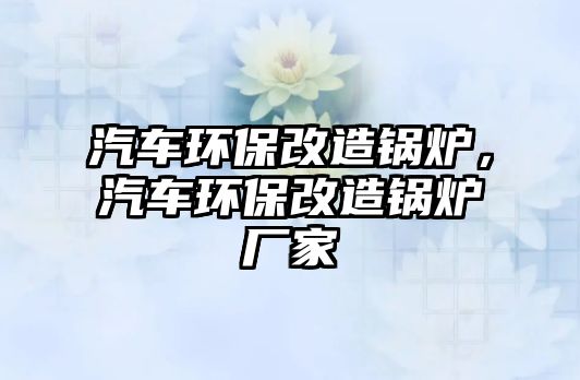 汽車環(huán)保改造鍋爐，汽車環(huán)保改造鍋爐廠家