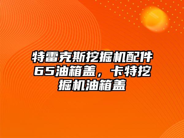 特雷克斯挖掘機(jī)配件65油箱蓋，卡特挖掘機(jī)油箱蓋