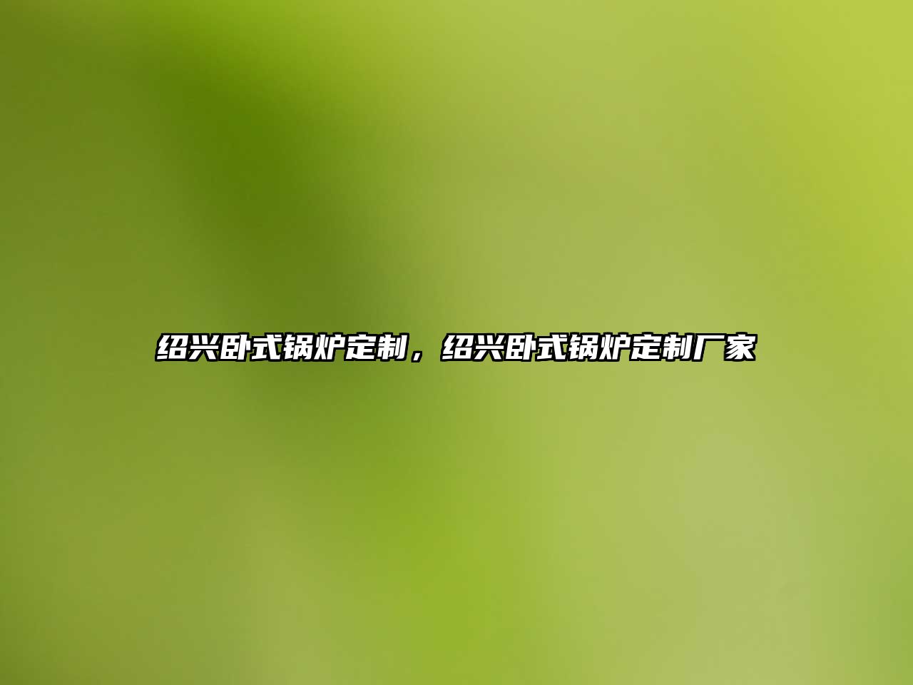 紹興臥式鍋爐定制，紹興臥式鍋爐定制廠家