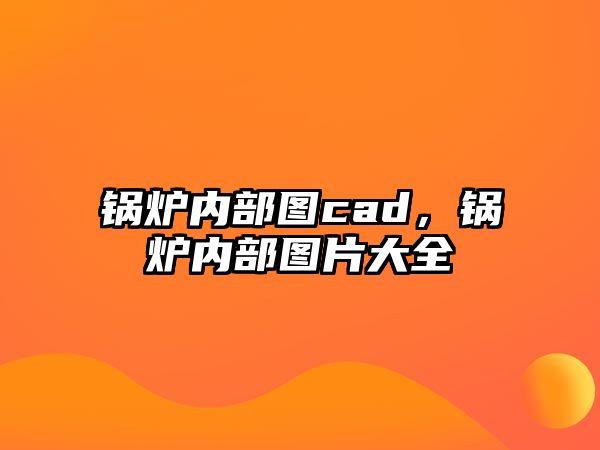 鍋爐內(nèi)部圖cad，鍋爐內(nèi)部圖片大全