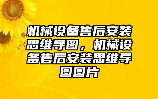 機(jī)械設(shè)備售后安裝思維導(dǎo)圖，機(jī)械設(shè)備售后安裝思維導(dǎo)圖圖片