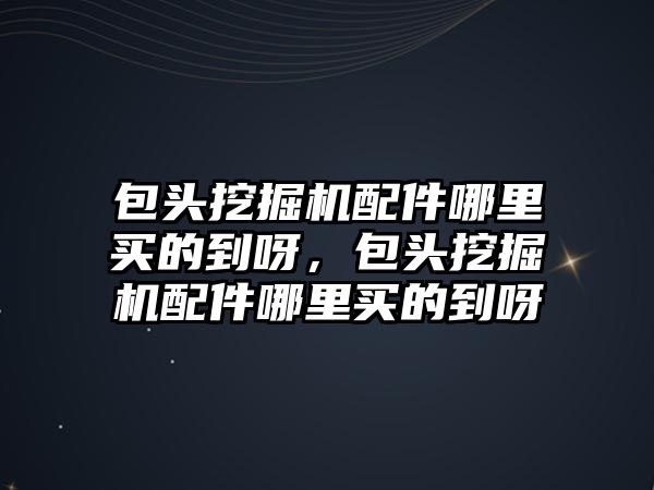 包頭挖掘機配件哪里買的到呀，包頭挖掘機配件哪里買的到呀